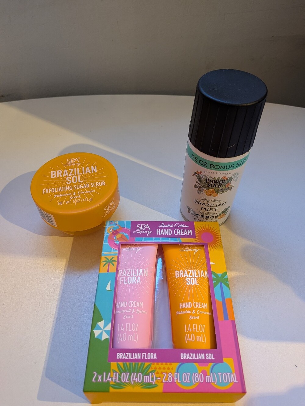 Sol de Janeiro Dupe Bundle! Spa Luxury & Power Stick 4pc Tropical Glow Set NEW